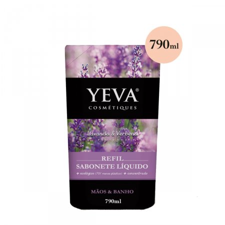 Refil Sabonete Líquido Yeva Provence Lavanda e Verbena com 790ml