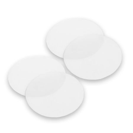 Placa Cristal 1mm Circular com 5 unidades - VH Essence