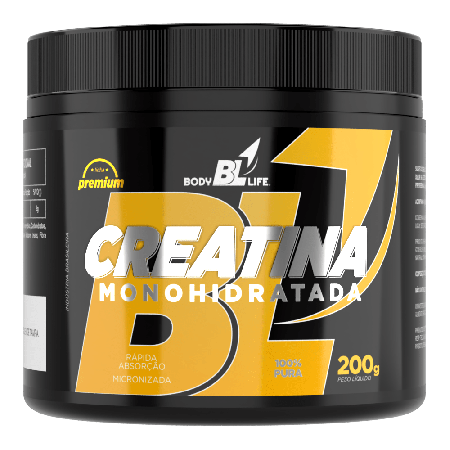 Creatina Monohidratada Em Pó 200g Natural - Linduras