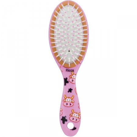 Escova para Cabelo Ricca Colors Kids Puppy com 1 Unidade