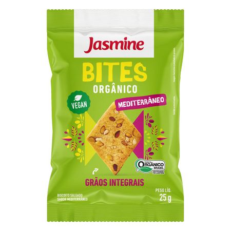Bites Mediterrâneo Orgânico - 25g