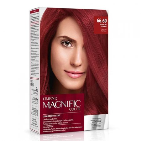 Coloração Magnific 6660 Vermelho Intenso Amend