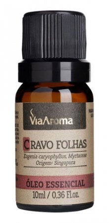Óleo Essencial Cravo Folhas 10ml - Via Aroma