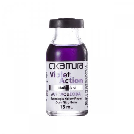 Ampola de Tratamento C.Kamura Violet Action Matizadora com 15ml