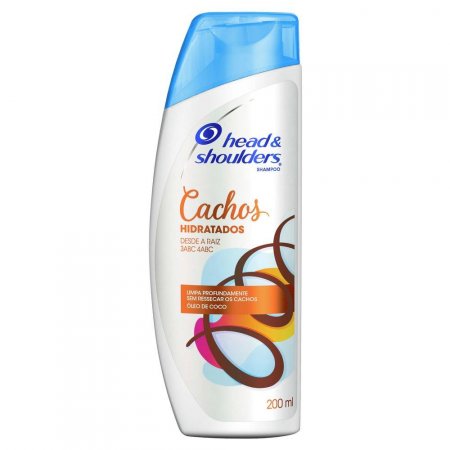 Shampoo Head & Shoulders Cachos Hidratados Óleo De Coco 200ml