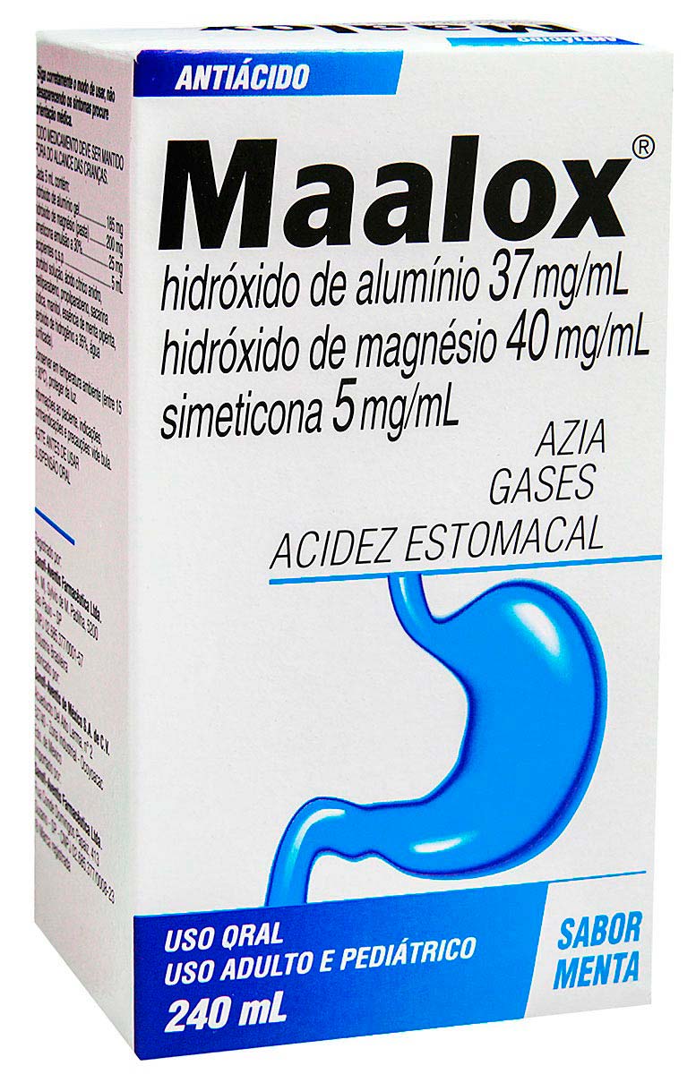 Maalox Plus Sabor Menta