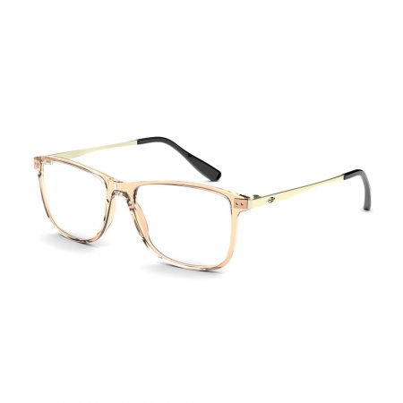 Óculos de grau mormaii salem 2 nude translucido brilho