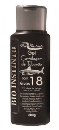 Gel Cartilagem De Tubarão 200g 18 Ervas - Bio Instinto - A