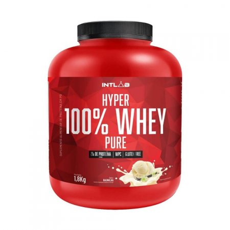 HYPER WHEY 100% PURE (1,8kg) - Baunilha - Intlab