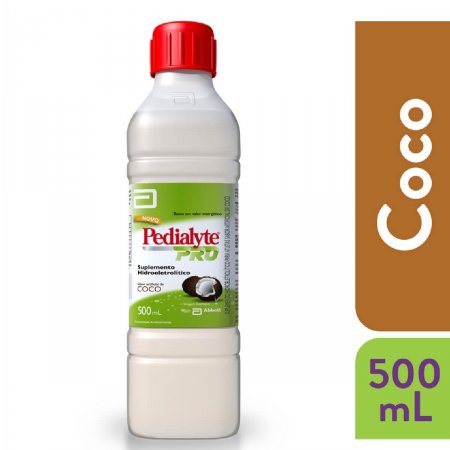 Suplemento Pedialyte Pro Sabor Coco com 500ml