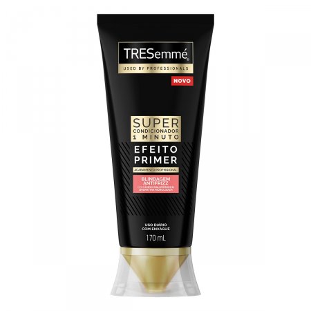 Super Condicionador TRESemmé 1 Minuto Blindagem Antifrizz com Ácido Hialurônico e Queratina Hidrolisada com 170ml