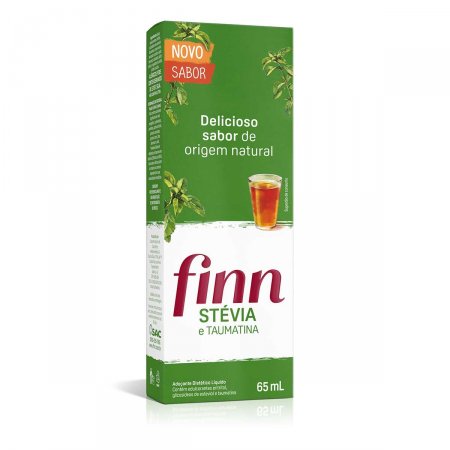Adoçante Líquido Finn Stévia e Taumatina com 65ml