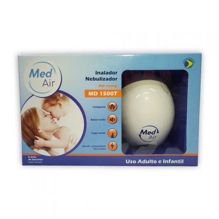 Inalador e Nebulizador Turbo Med-Air