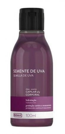 Óleo De Semente De Uva 100 Ml Corporal