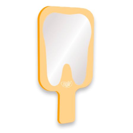 Espelho de Mão Dente Laranja - AGIR