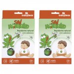 2 SAI MOSQUITO - REPELENTE NATURAL EM ADESIVO 0m+ BABYDEAS