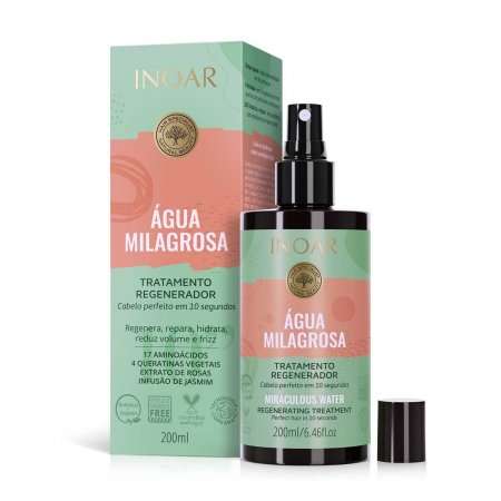 Tratamento Regenerador Inoar Água Milagrosa com 200ml