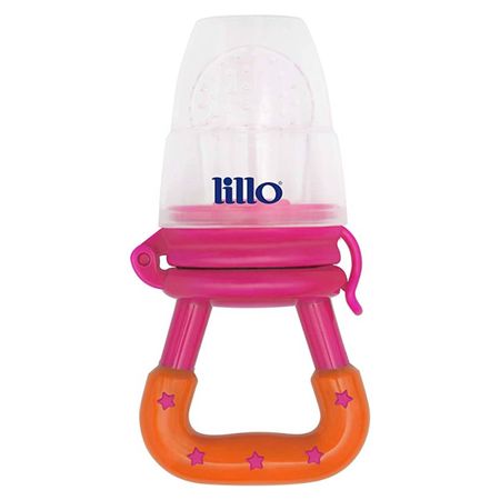 Alimentador Infantil Com Alça 6m+  Rosa - Lillo