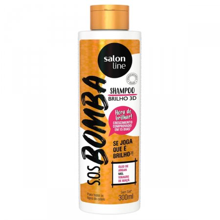 Shampoo Salon Line S.O.S Bomba Brilho 3D
