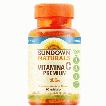 Vitamina C Premium 500mg Sundown 90 comprimidos