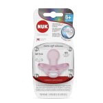 Chupeta Nuk Sensitive 100% Soft Silicone Rosa Tamanho 2 com 1 unidade