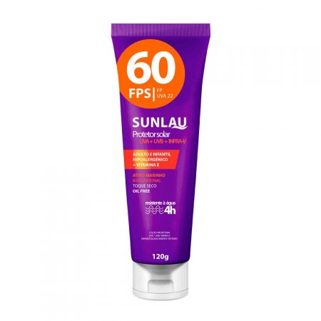 Protetor solar Sunlau antienvelhecimento 120g