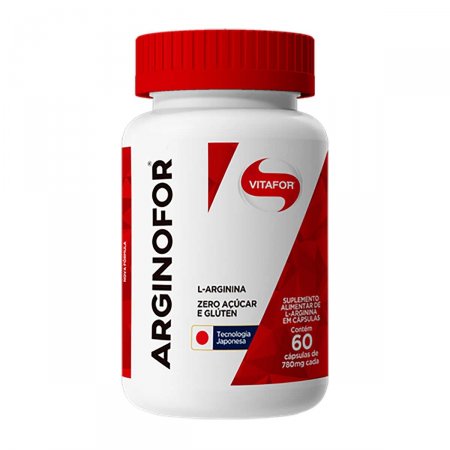 Suplemento Alimentar Arginofor 780mg com 60 Cápsulas
