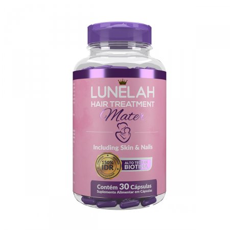 Lunelah Mater  - Tratamento Cabelo para 30 dias com 150% de Biotina