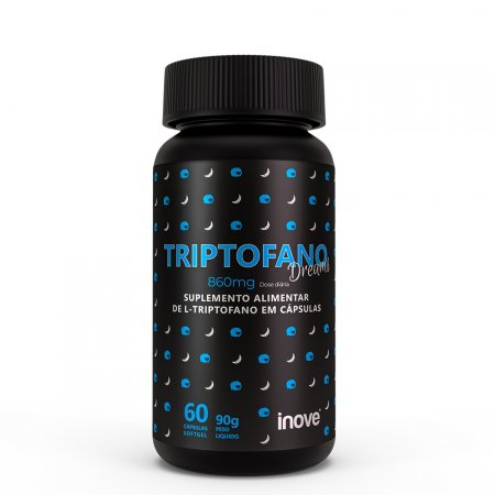 Triptofano Dreams 860mg 60 Cápsulas Inove Nutrition