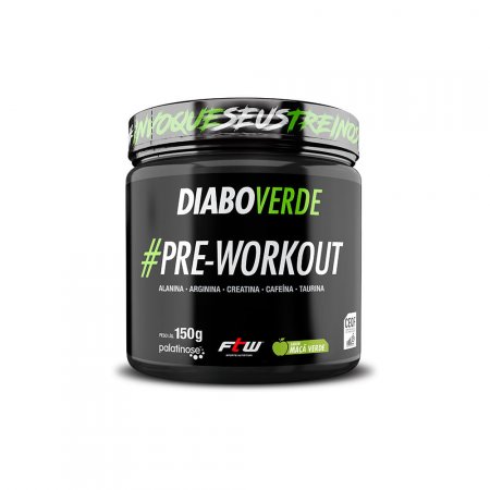 Diabo Verde Pré-Treino Maçã Verde 150g FTW