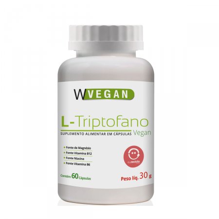 L-Triptofano WVegan 60 Cápsulas