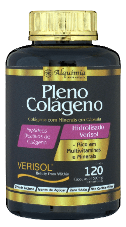 Pleno Colágeno Verisol 120 Cápsulas Alquimia
