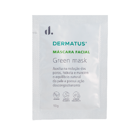 Green Mask Máscara em Sachê Dermatus 10g