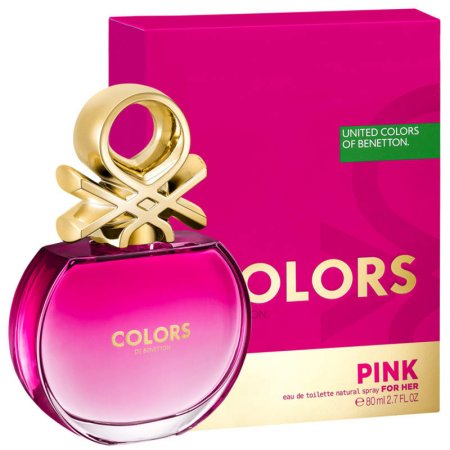 Colors Pink Benetton Eau de Toilette - Perfume Feminino