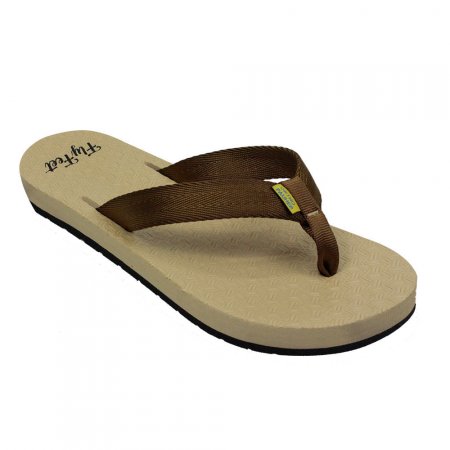 Sandália Feminina Ortho Pauher Fly Feet Ouro