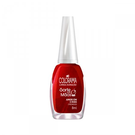 Esmalte Colorama Sorte nas Mãos Amor em 3 Dias com 8ml