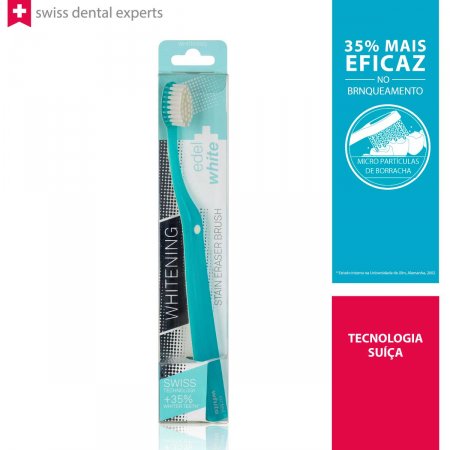 Escova Dental Edel White Whitening Stain Eraser