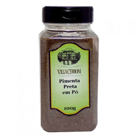 Pimenta Preta em Pó - Villa Cerroni - 100 g