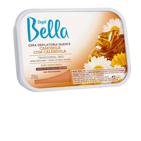 Cera Depilatória Quente em Barra Depil Bella Camomila Com Calêndula 250g