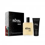 Kit de Perfume Masculino Brave Royal Paris - Deo Colônia 100ml + Gel Pós Barba 100ml