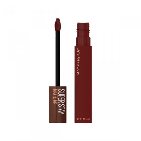 Batom Líquido Maybelline Superstay Matte Ink Mocha Inventor com 5ml