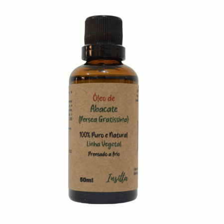 Óleo de Abacate Insitta 100% Puro e Natural 50ml