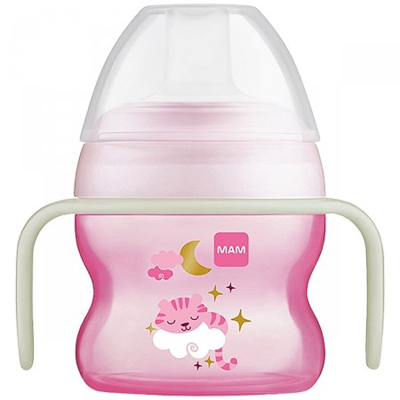 Copo de Transição Starter Cup Night Rosa 150ml (4m+) - MAM