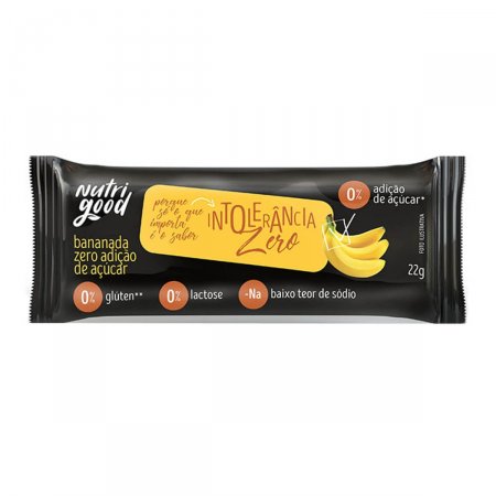 Barra de Banana Sem Açúcar com 22g