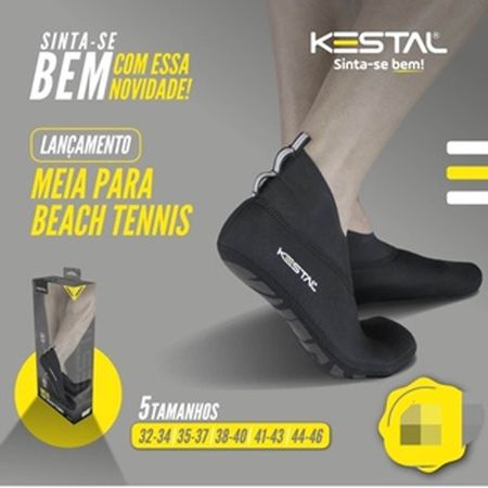 Meia Para Beach Tennis -  KESTAL 35-37