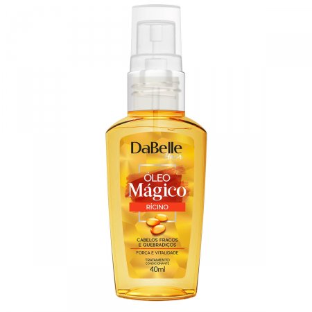 Óleo Capilar Mágico DaBelle Rícino com 40ml