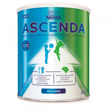 Suplemento Alimentar Ascenda sem Sabor com 800g