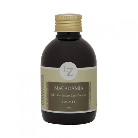 Óleo Vegetal de Macadâmia Extra Virgem 120ml - Laszlo
