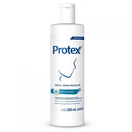 Água Micelar Protex Face City Detox 250ml