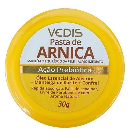 Pasta De Arnica Ação Prebiotica Vedis 30g